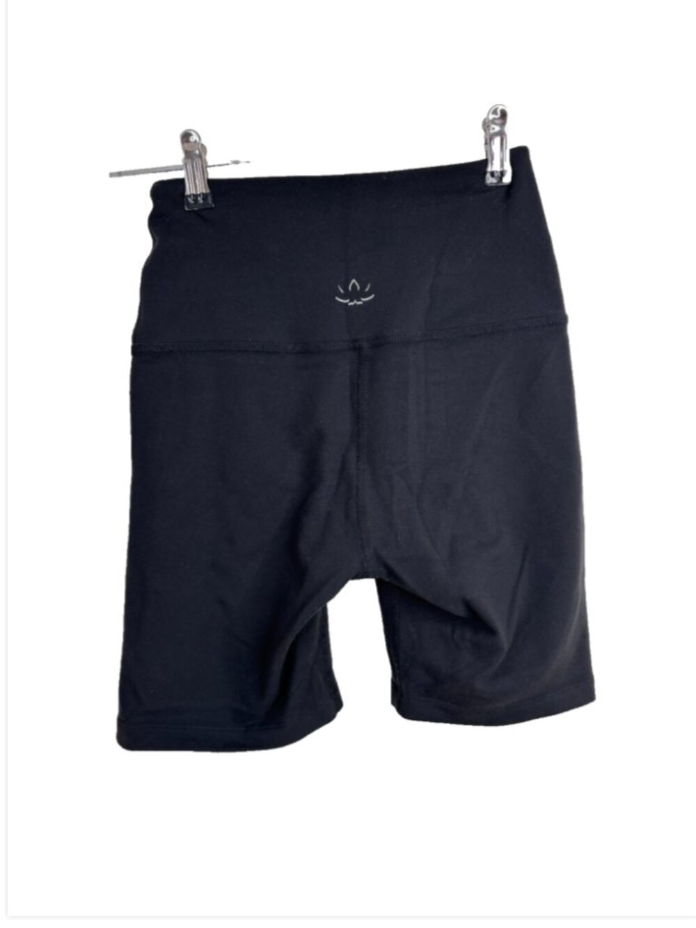 Beyond Yoga High Rise Bike Shorts Black S Stretch 6" Inseam Active Athleisure